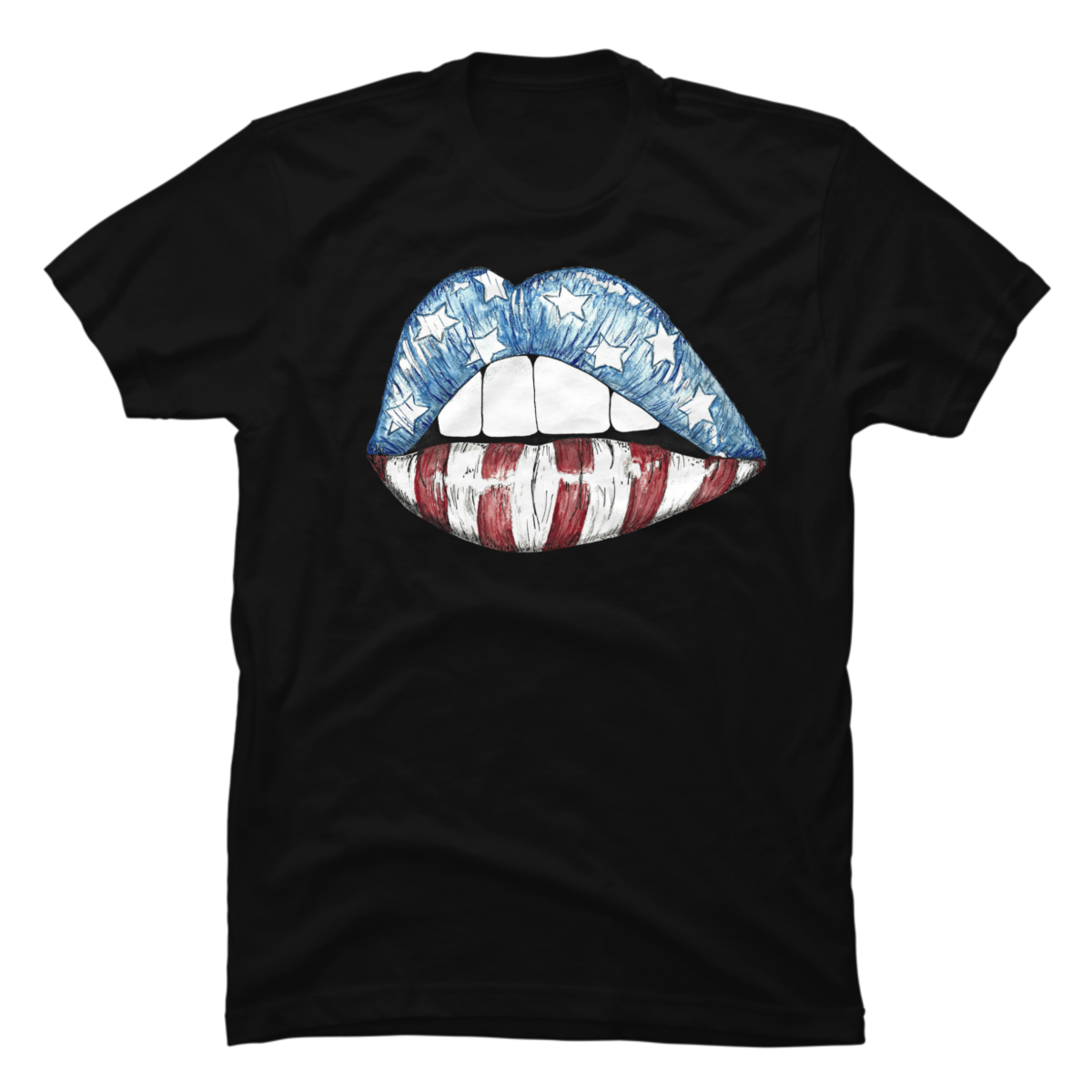 american flag lips shirt american flag lips shirt